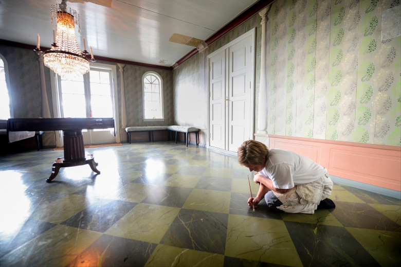 Hovelsrud Villa, Helgøya Island, Nes på Hedmarken, NORWAY