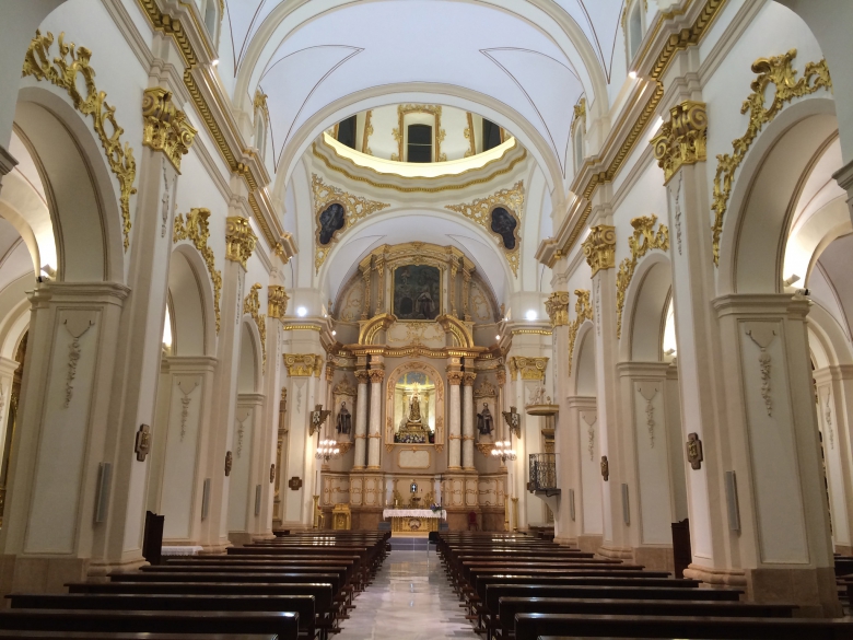 Six churches in Lorca, Murcia, Spain