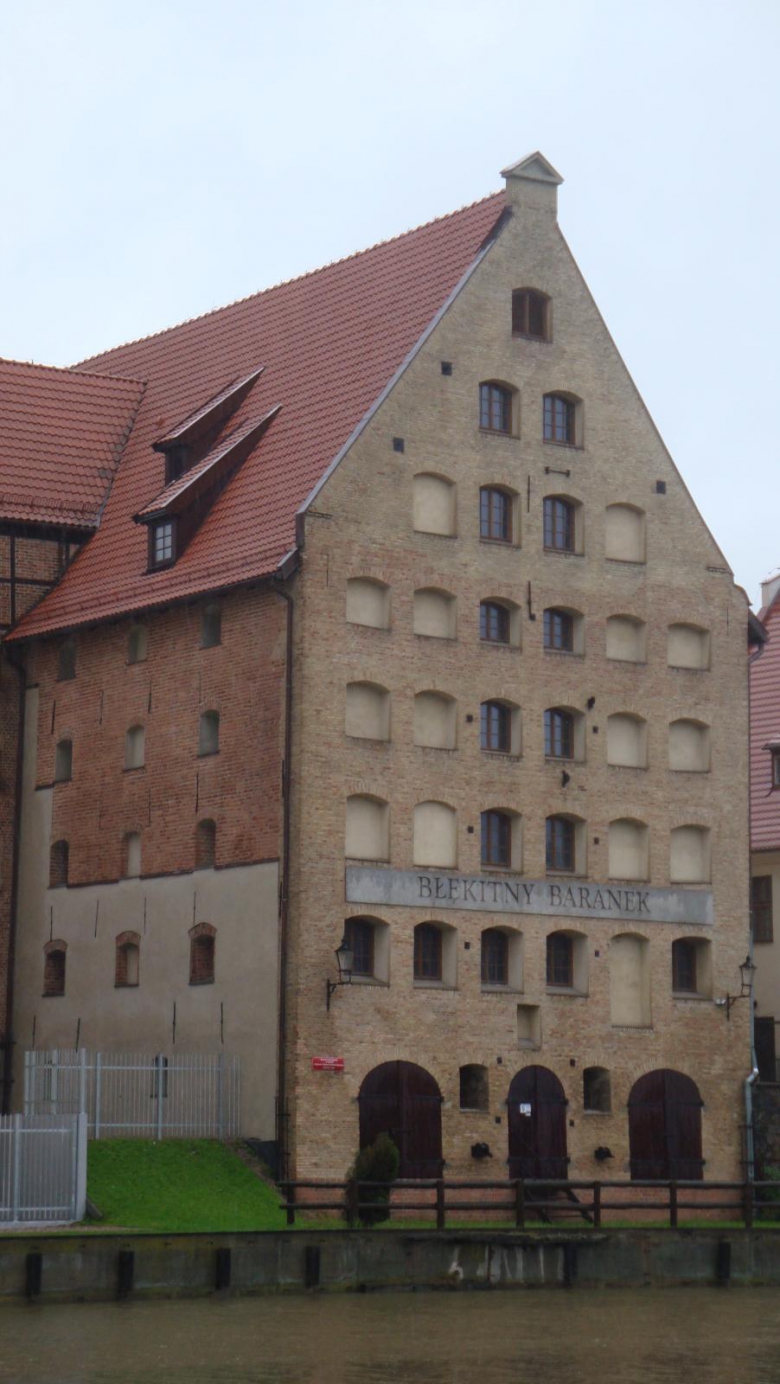 The Blue Lamb' Granary in Gdansk, POLAND