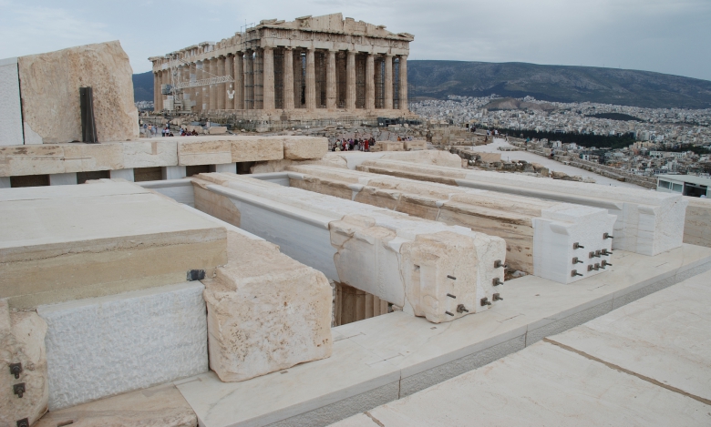 Propylaea Central Building, Acropolis, Athens, GREECE