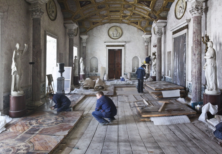 Agate rooms in Pushkin, Russia