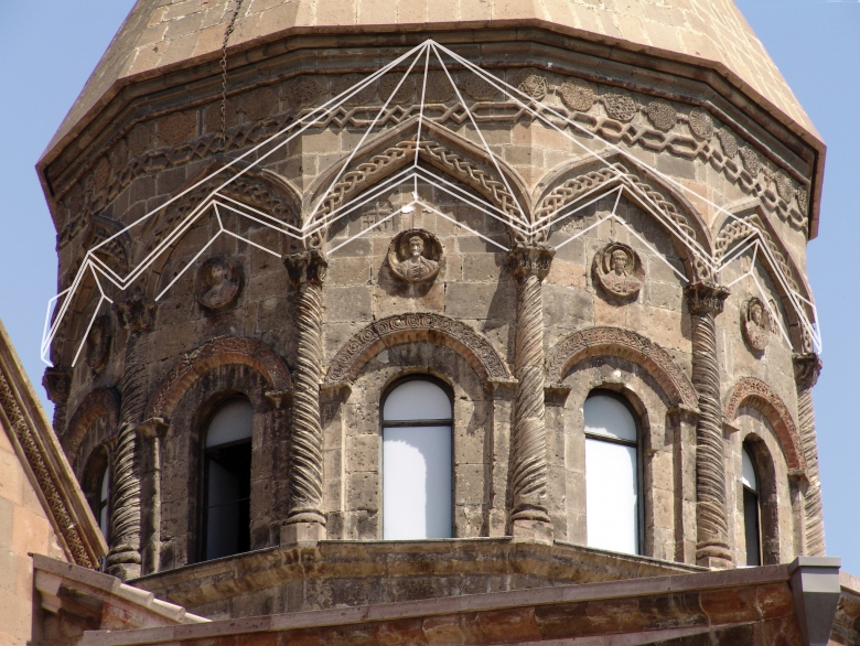 Church Architecture of the 7th Century in South Caucasus, Moscow, RUSSIA